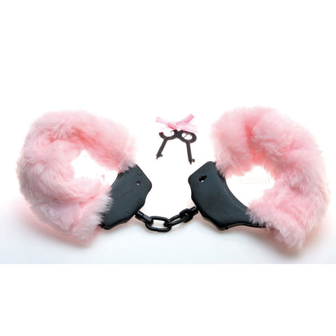 Sex Kitten Fur Handcuffs [A00512]