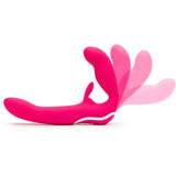 Happy Rabbit Strapless Strap-On -  Pink [A00736]