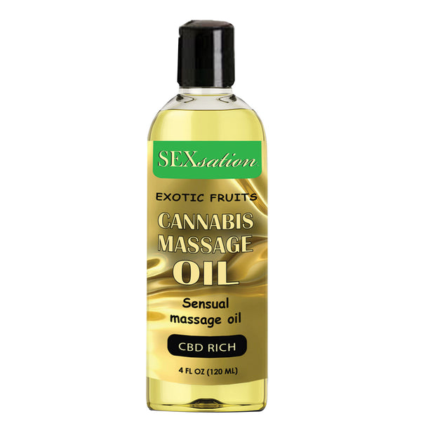 Sexsation Cannabis Oil - 4 oz. - Assorted Scents
