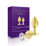 RIanne S Booty Plug Set 2-Pack - Gold [A01531]