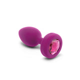 B-Vibe Vibrating Jewel Plug - Small/Medium - Assorted Colors