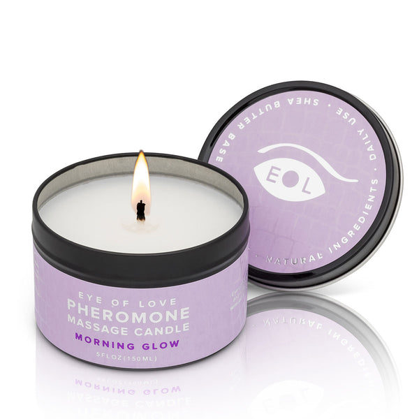 Eye of Love Pheromone Massage Candle 5 oz – Assorted Scents