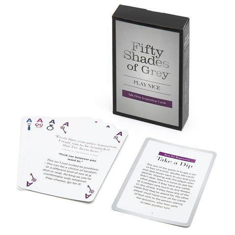 Fifty Shades - Play Nice Talk Dirty Cards [A03169]