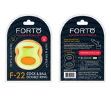 FORTO F-22 53/55mm D-Ring - Glow