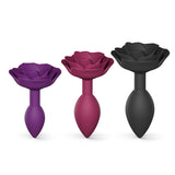 Open Roses by Love to Love Plug Large - Black Onyx